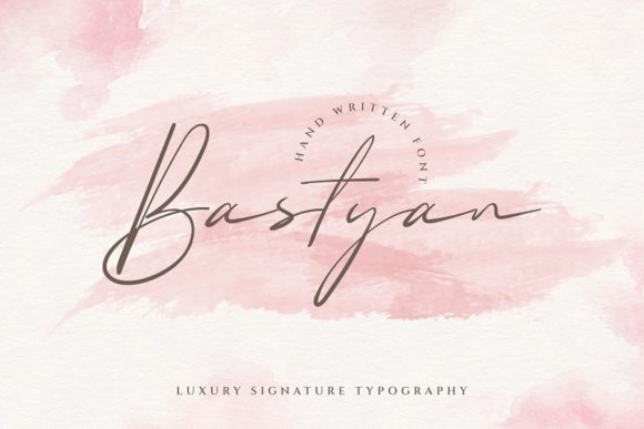 Bastyan: A Script Handwritten Font for Personalized Branding