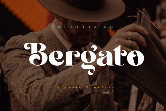 Bergato: A Serif Font That Elevates Handmade Design
