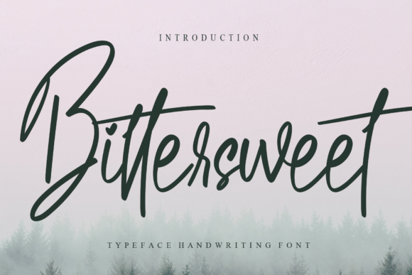 Bittersweet: A Timeless Handwritten Font for Branding and Creativity