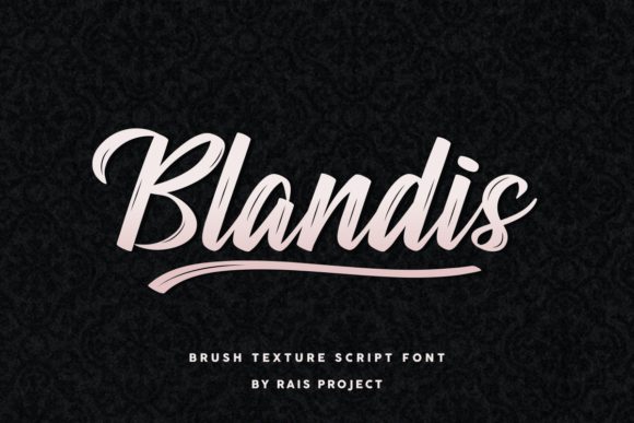 Blandis: A Script Font for Stylish Editorial Design