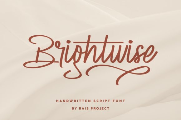 Brightwise: The Script Handwritten Font That Elevates Your Brand’s Visual Story