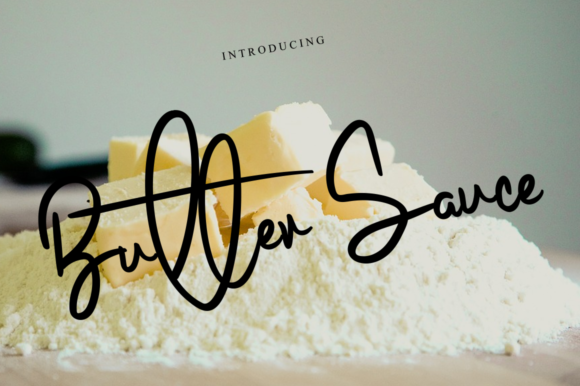 Butter Sauce: The Perfect Font for Elegant Branding and Creative Design