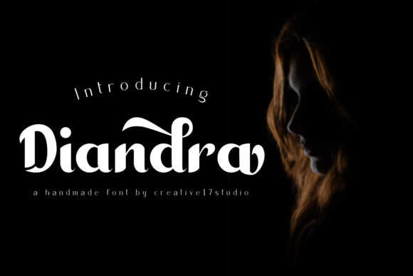 Diandra: A Bold Script Font for Dynamic Branding