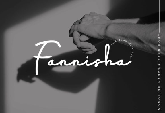 Fannisha: A Script Handwritten Font for Creative Crafters