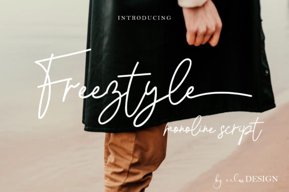 Freeztyle: A Script Handwritten Font for Authentic Branding