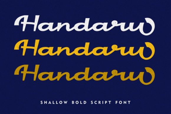 Handaru: A Versatile Script Font for Editorial Design