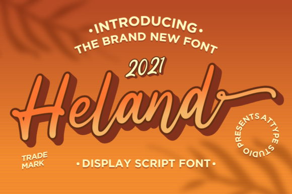 Heland: A Script Handwritten Font for Stylish Web Design