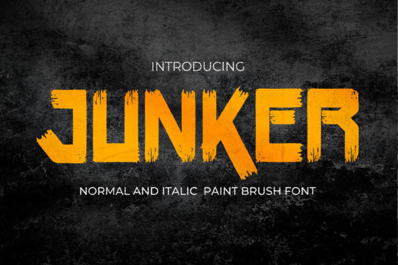 Junker: A Script Handwritten Font for Creative Crafters and Designers