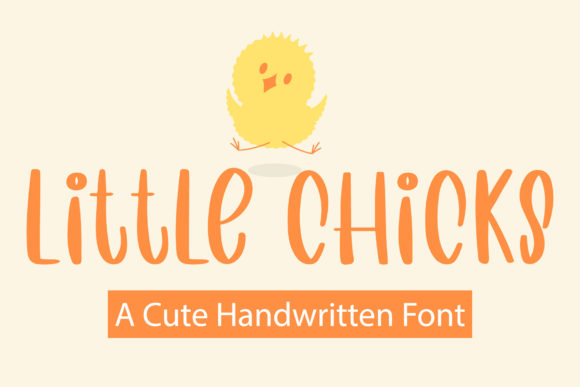 Little Chicks: A Script Handwritten Font for Creative Crafters