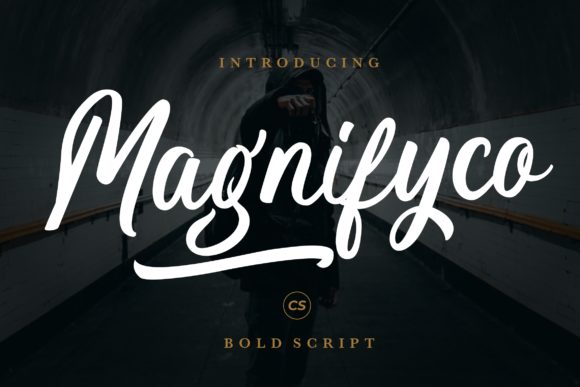 Magnifyco: A Bold Script Font for Dynamic Web Design