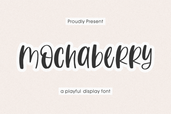 Mochaberry: The Perfect Script Handwritten Font for Crafters and Product Creators