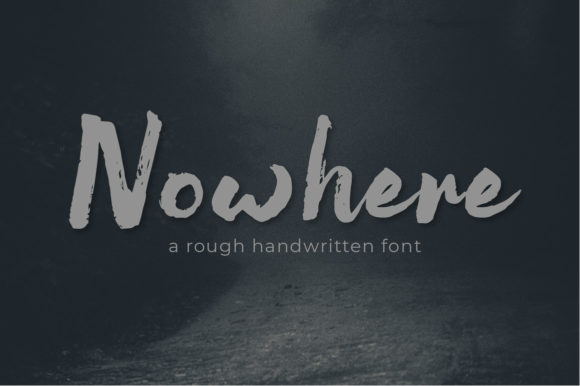 Nowhere: A Script Handwritten Font That Elevates Your Brand