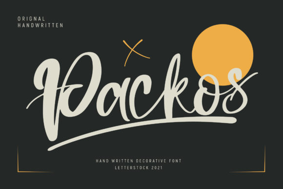 Packos: The Script Handwritten Font That Elevates Every Design