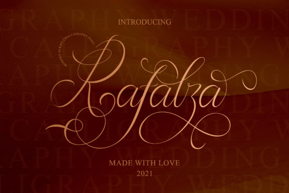 Rafalza: A Luxurious Script Font for Handmade Creators