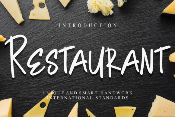 Restaurant: A Script Handwritten Font That Elevates Your Creative Projects