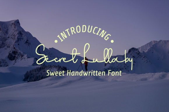 Secret Lullaby: A Font That Elevates Your Brand