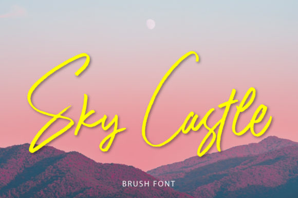 Sky Castle: A Script Font for Modern Web Design