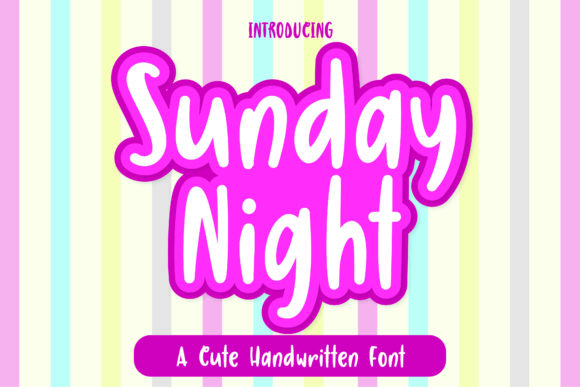 Sunday Night: A Script Handwritten Font for Creative Web Design