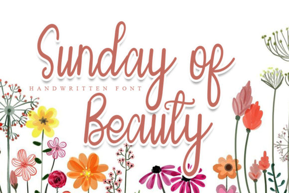 Sunday of Beauty: The Perfect Script Font for Creative Campaigns